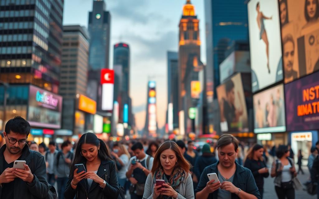 social media mobile usage