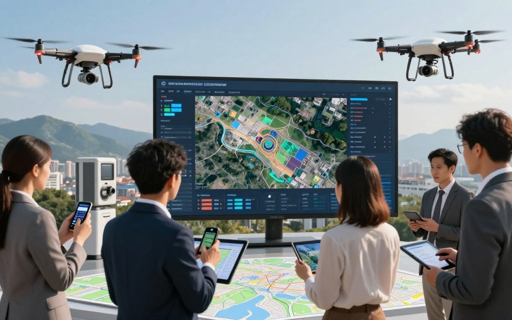 what are some examples of geospatial technologies